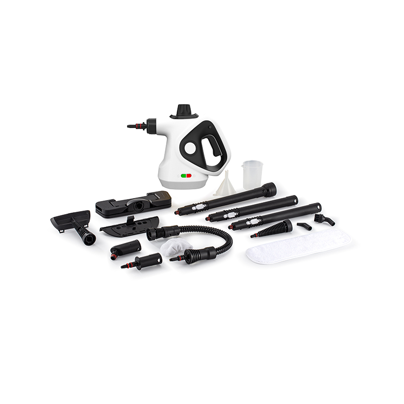 Limpador a vapor portátil multifuncional TM-377 900-1050W com esfregão